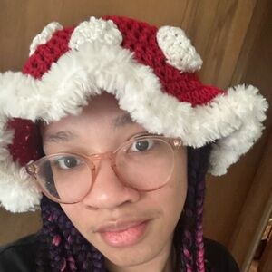 Crochet Mushroom Hat